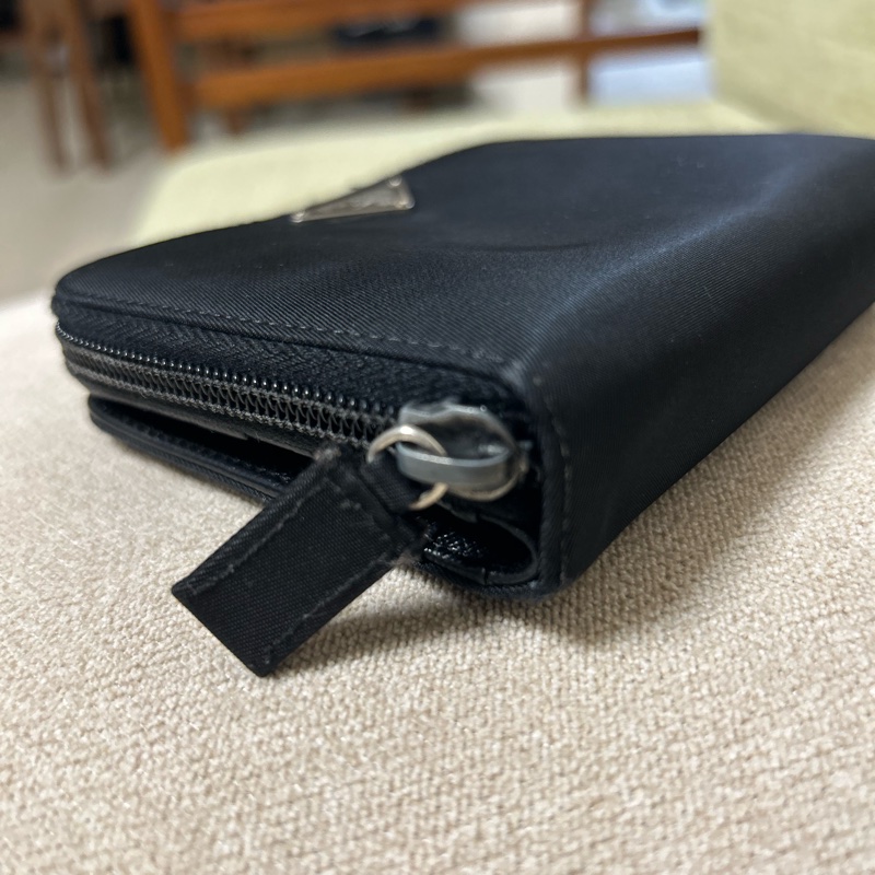 Prada vintage wallet 中古 中短夾-16