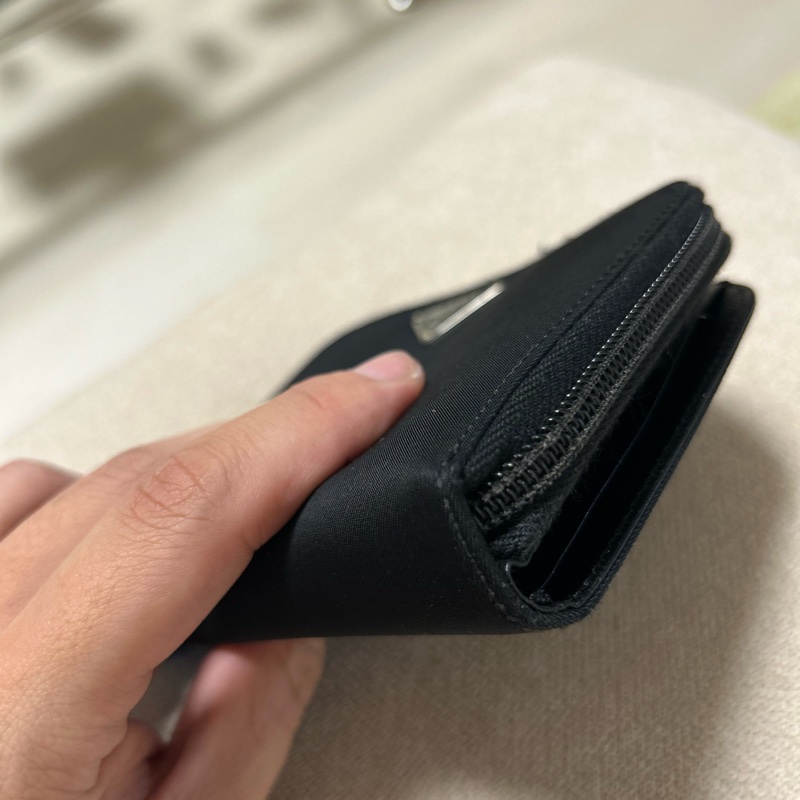 Prada vintage wallet 中古 中短夾-19