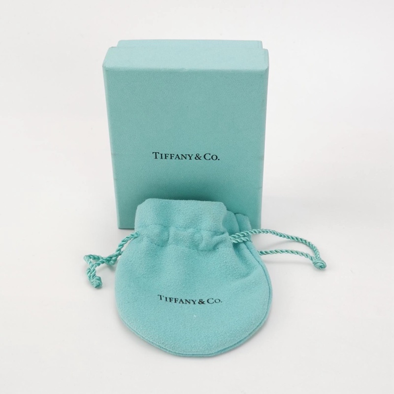 Tiffany & co Elsa Peretti Bean design系列925銀豌豆吊墜項鍊 40-41cm-6