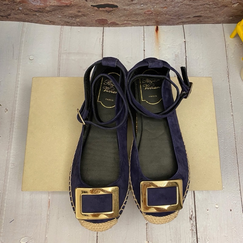 RV 草編鞋 35號-2