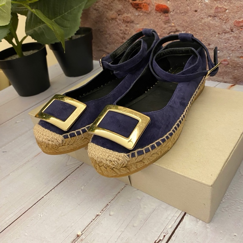 RV 草編鞋 35號-4