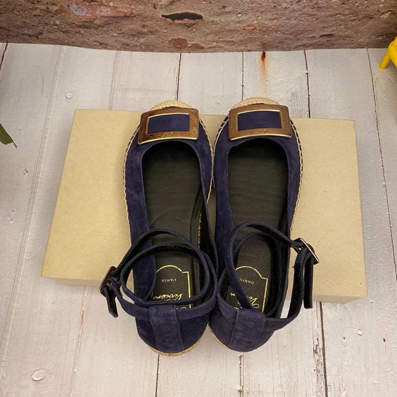 RV 草編鞋 35號-11