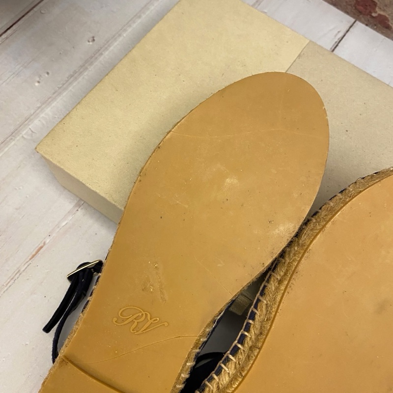 RV 草編鞋 35號-14