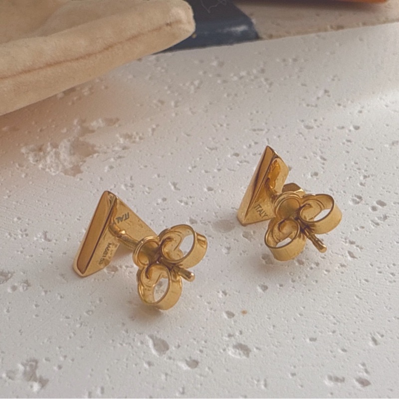 LV 金色經典v耳環-2