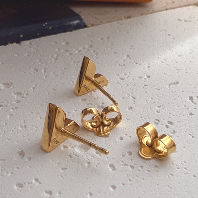 LV 金色經典v耳環-5