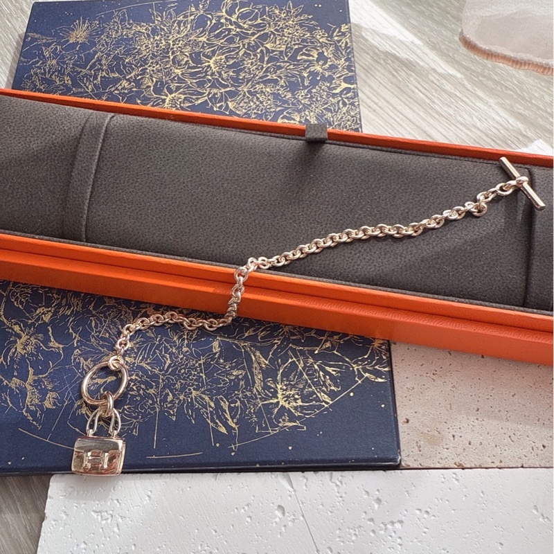 HERMES 康康銀手鍊-1