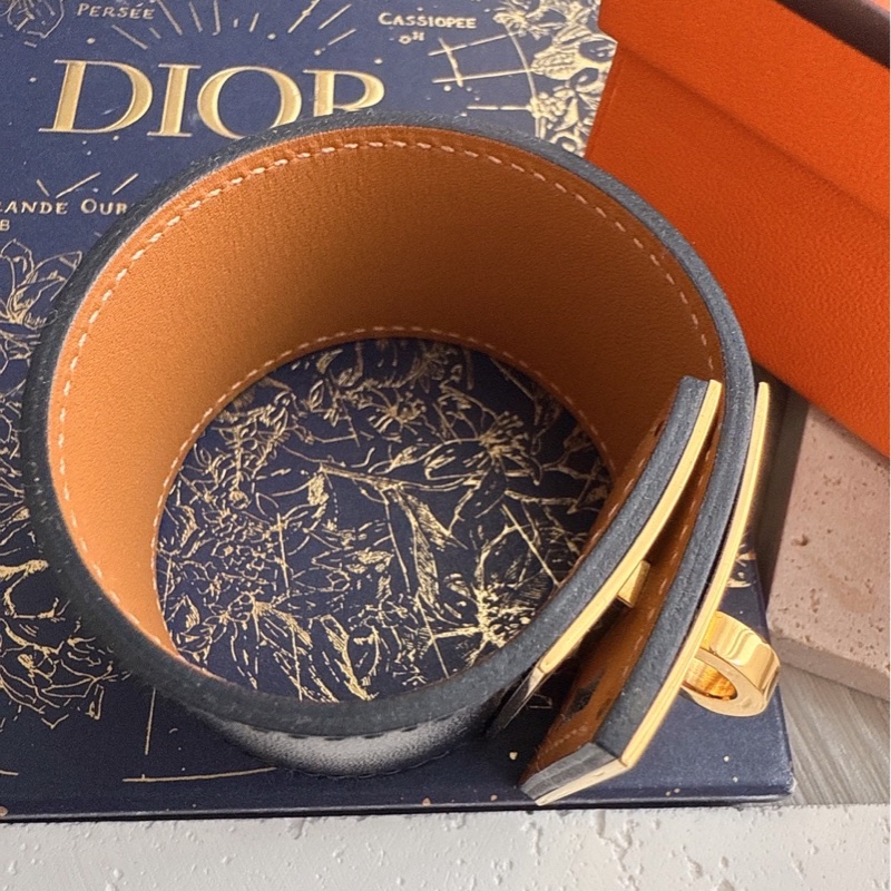 HERMES kelly dog寬手環 X刻-3