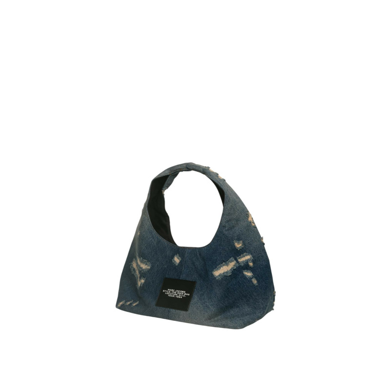 牛仔布單肩袋-3