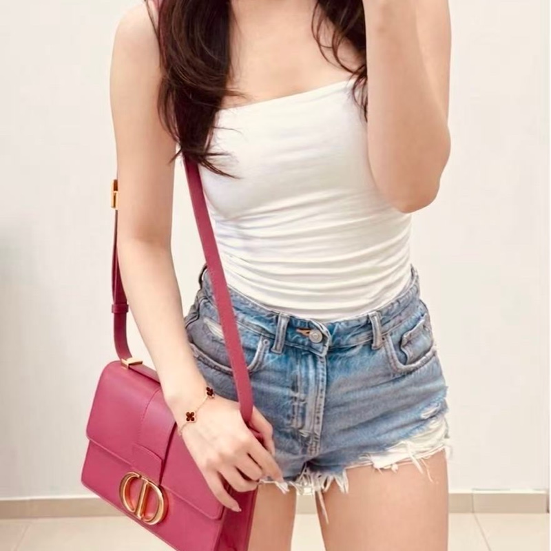 迪奧Dior Montaigne 30 粉金 24*17*8 專櫃價12萬-1