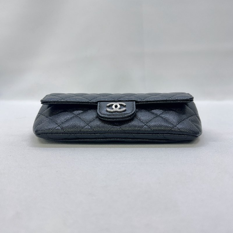 CHANEL 銀釦荔枝牛眼鏡包-8