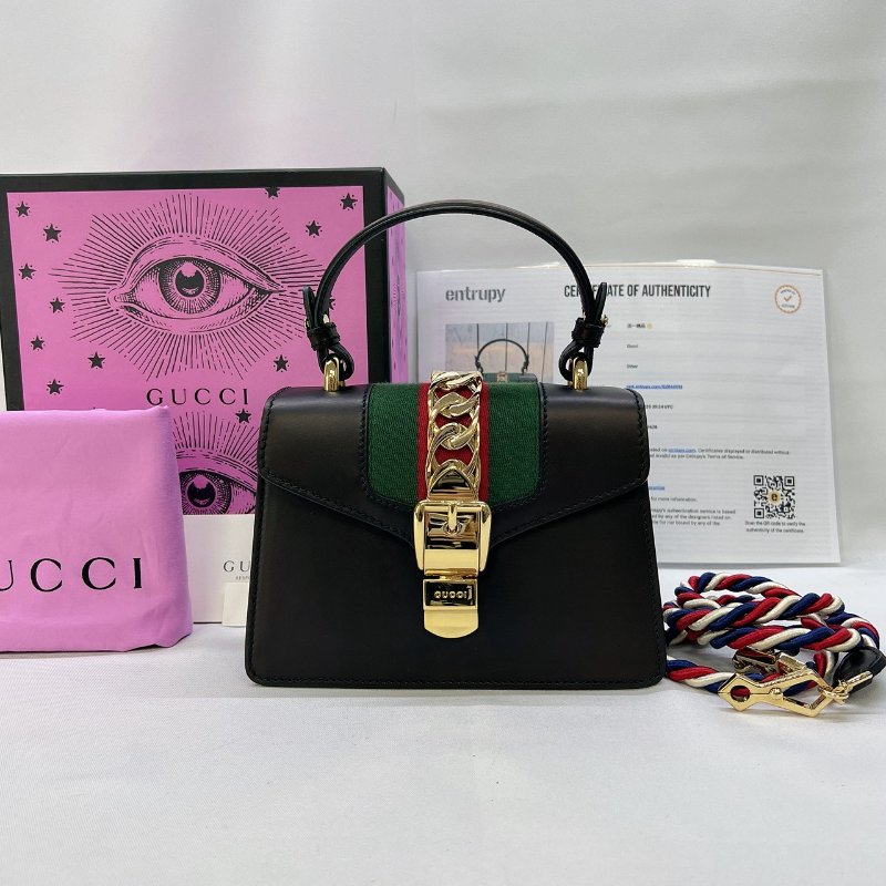 GUCCI Sylvie手提斜背包-0