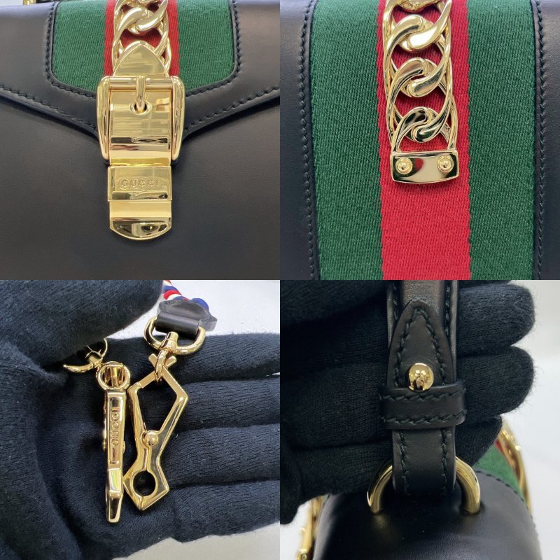 GUCCI Sylvie手提斜背包-5