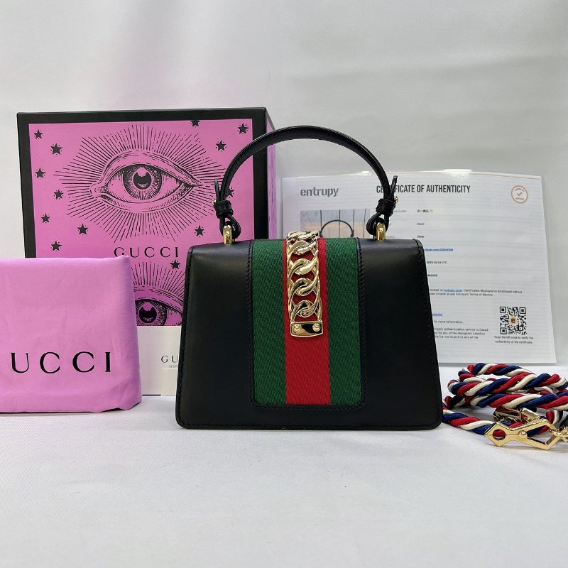 GUCCI Sylvie手提斜背包-1