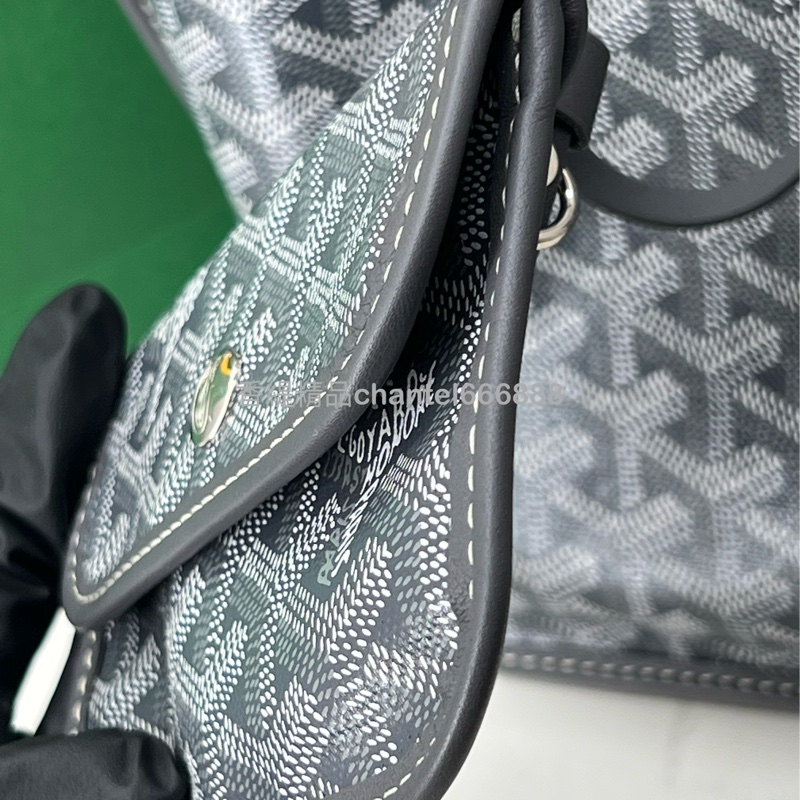 💗香緹國際精品💗 Goyard mini tote 灰色 新包味明顯 包況極好 有購證-4