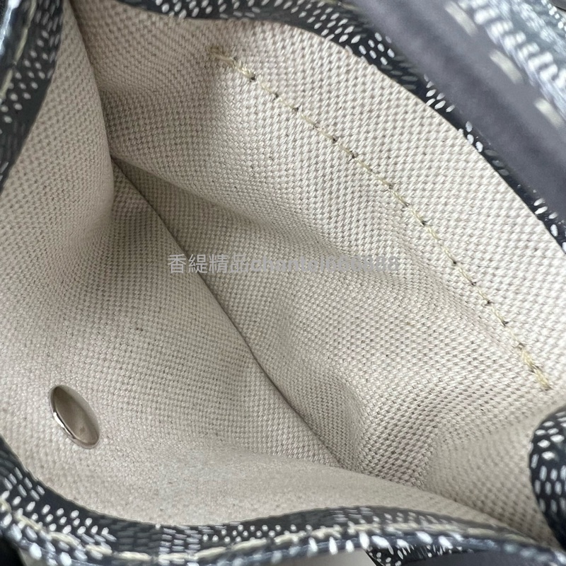 💗香緹國際精品💗 Goyard mini tote 灰色 新包味明顯 包況極好 有購證-8