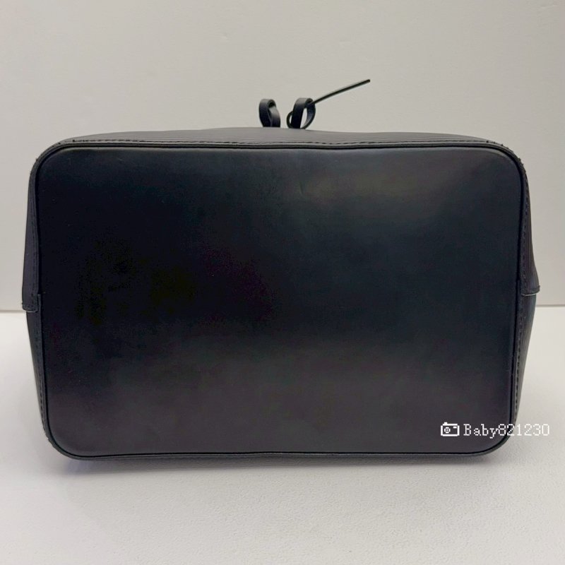 LV包包 NEONOE 黑色EPI水波紋皮革水桶包 M54366-5