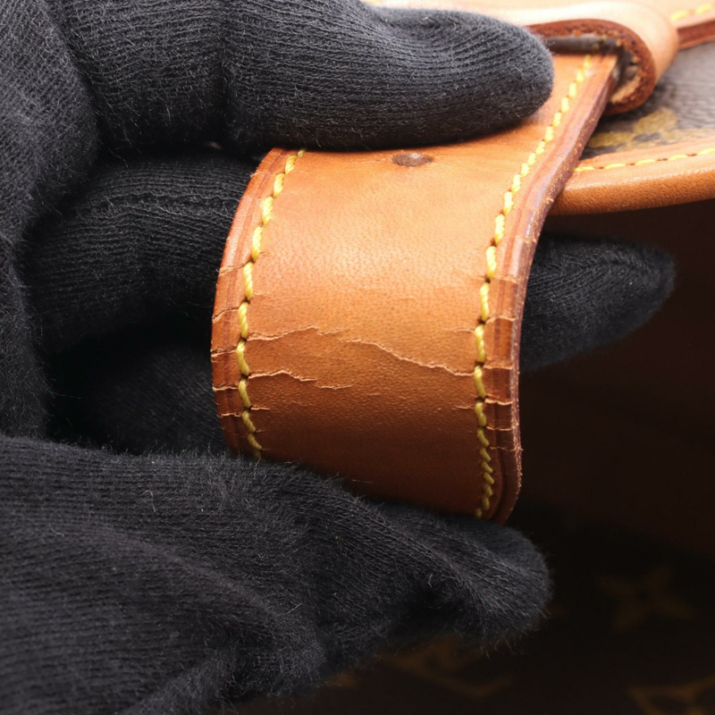 LOUIS VUITTON Beverly 單肩包 手提包 M51121 Monogram 帆布 皮革 棕色 LV-7