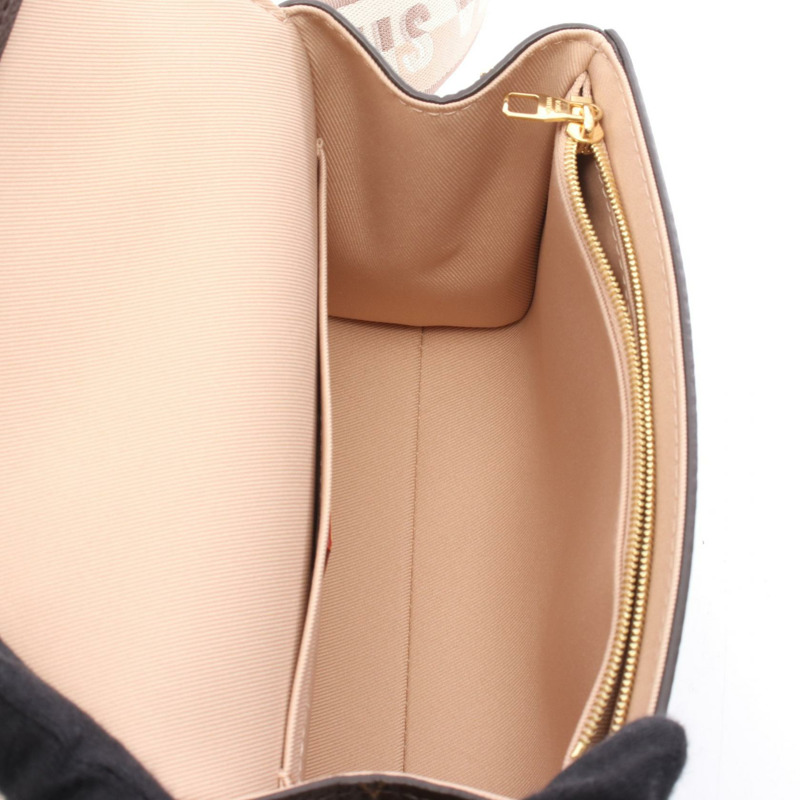 LOUIS VUITTON Cluny MINI 肩背包 手提包 M46055 Monogram 帆布 皮革 棕色-2