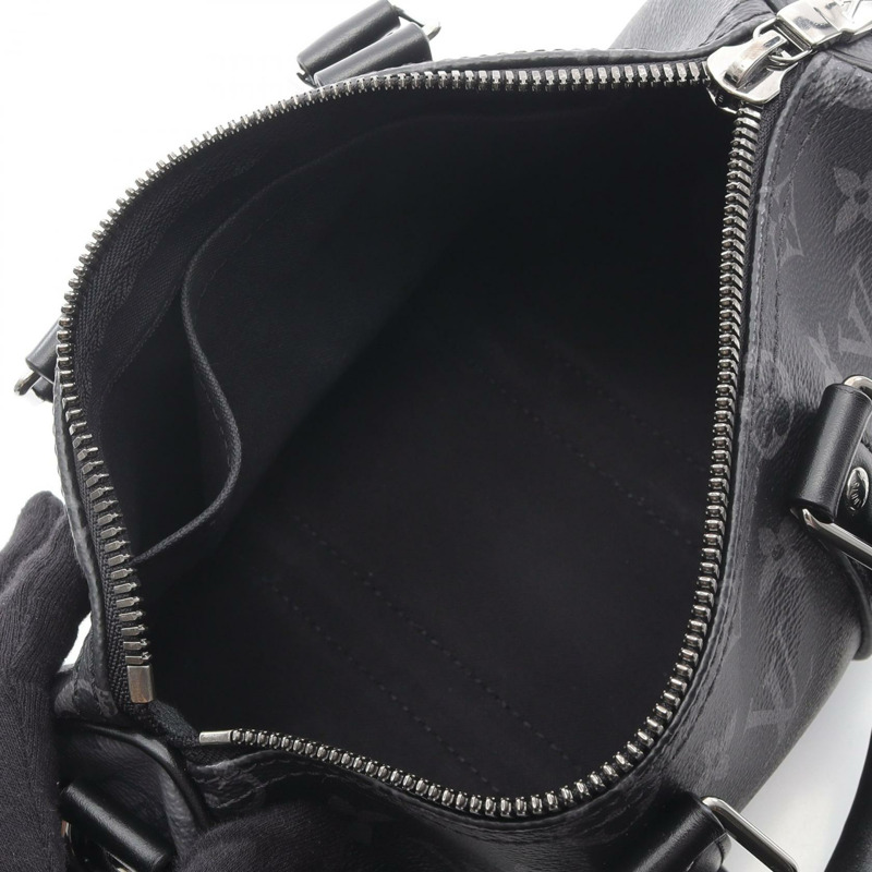 LOUIS VUITTON Keepall Bandouliere 25 手提包 M46271 Monogram Eclipse 反向 LV-2