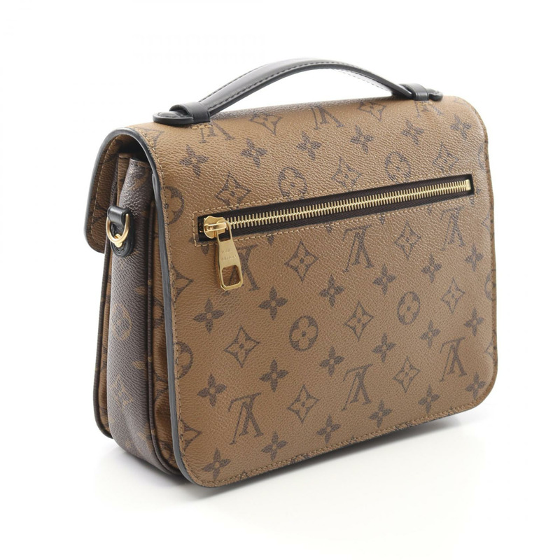 LOUIS VUITTON Pochette Metis 中型單肩包 M44876 字母反面 二手-1