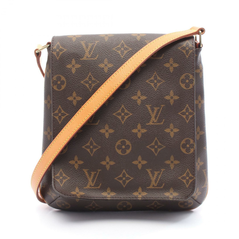 LOUIS VUITTON Musette Salsa 短版肩背包 M51258 字母帆布 二手 LV-0