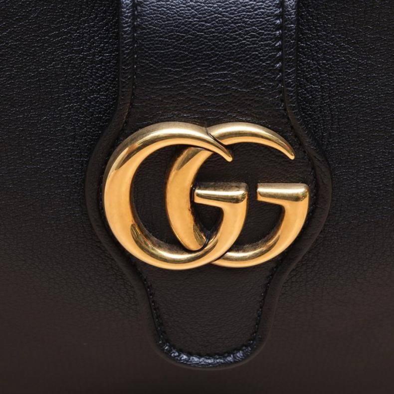 Aphrodite 新月包 中號 39 皮革S 金扣-4