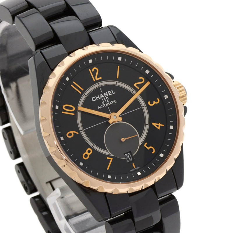 CHANEL H3838 J12-365 陶瓷/陶瓷男士手錶-3
