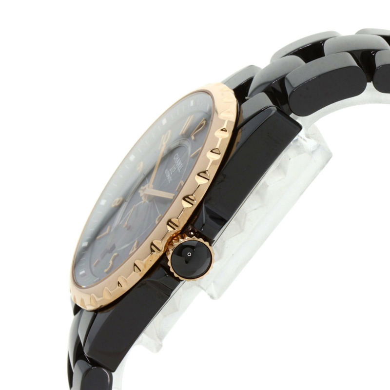 CHANEL H3838 J12-365 陶瓷/陶瓷男士手錶-4