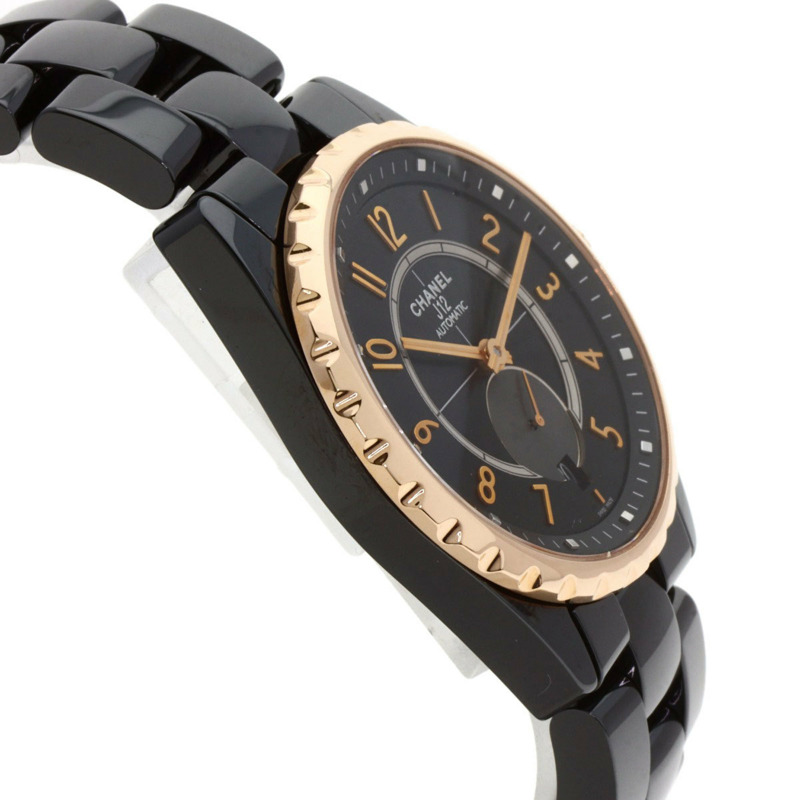 CHANEL H3838 J12-365 陶瓷/陶瓷男士手錶-5