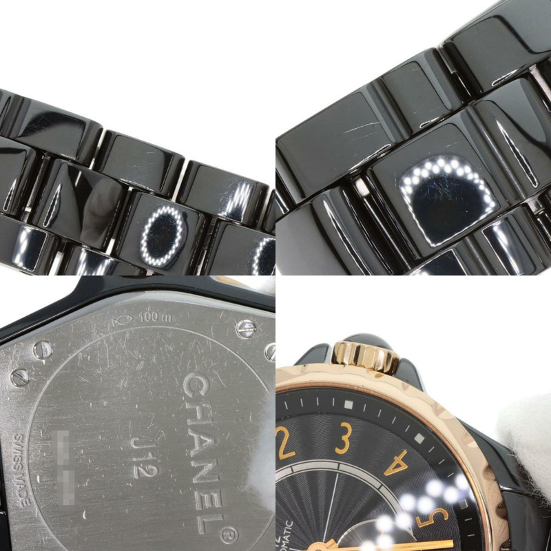 CHANEL H3838 J12-365 陶瓷/陶瓷男士手錶-8