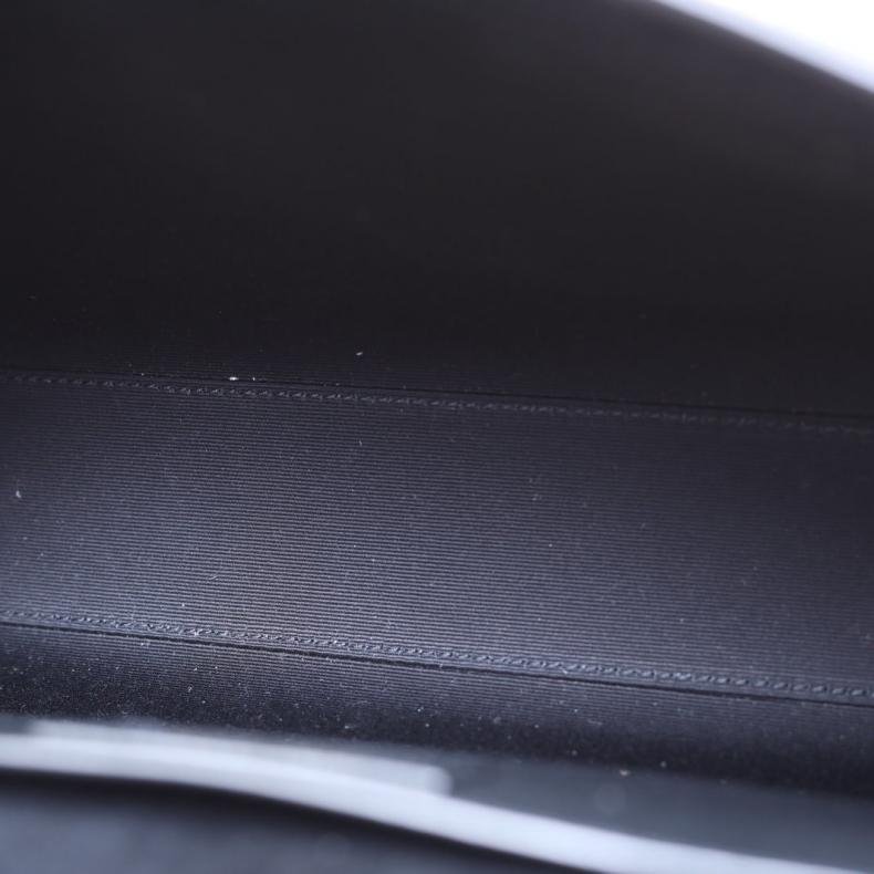 MANHATTAN 曼哈頓 BOX 中號 29 鱷魚壓紋 黑色 皮革C 金扣-5