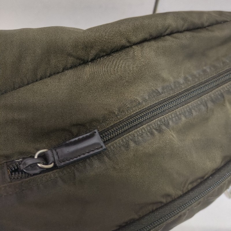 ㊣✨PRADA✨（附防塵袋）普拉達 墨綠色 帆布 皮革 口袋 郵差包 肩背包 斜背包 /二手包/二手精品🌳二手樹屋🌳-39