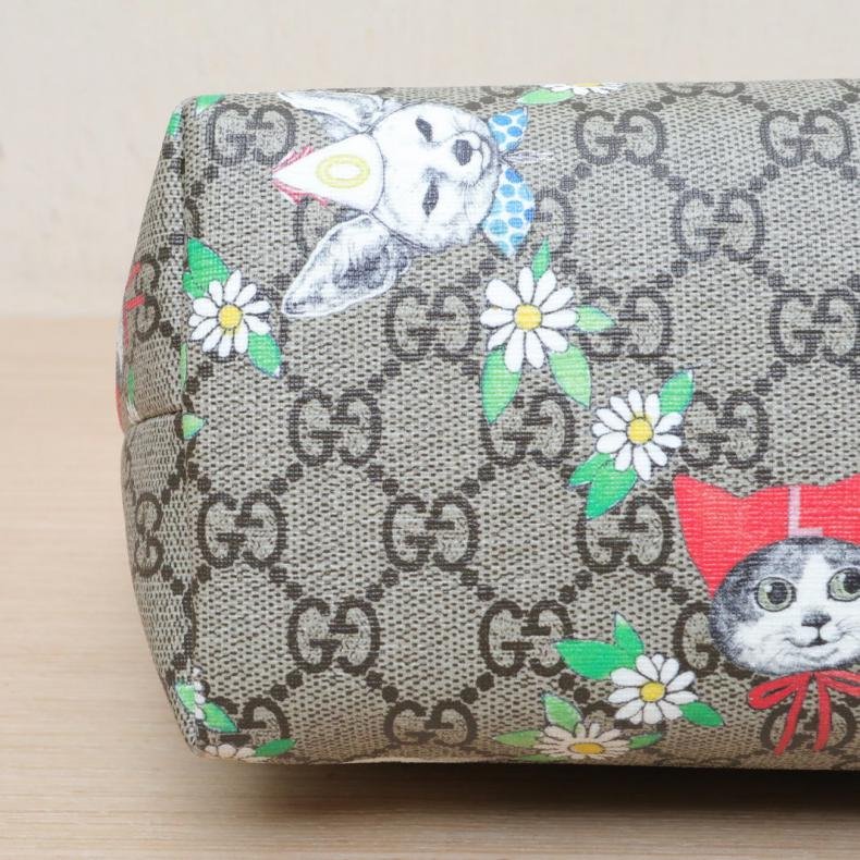 圖案 PVC 貓咪 托特包 兒童包-2