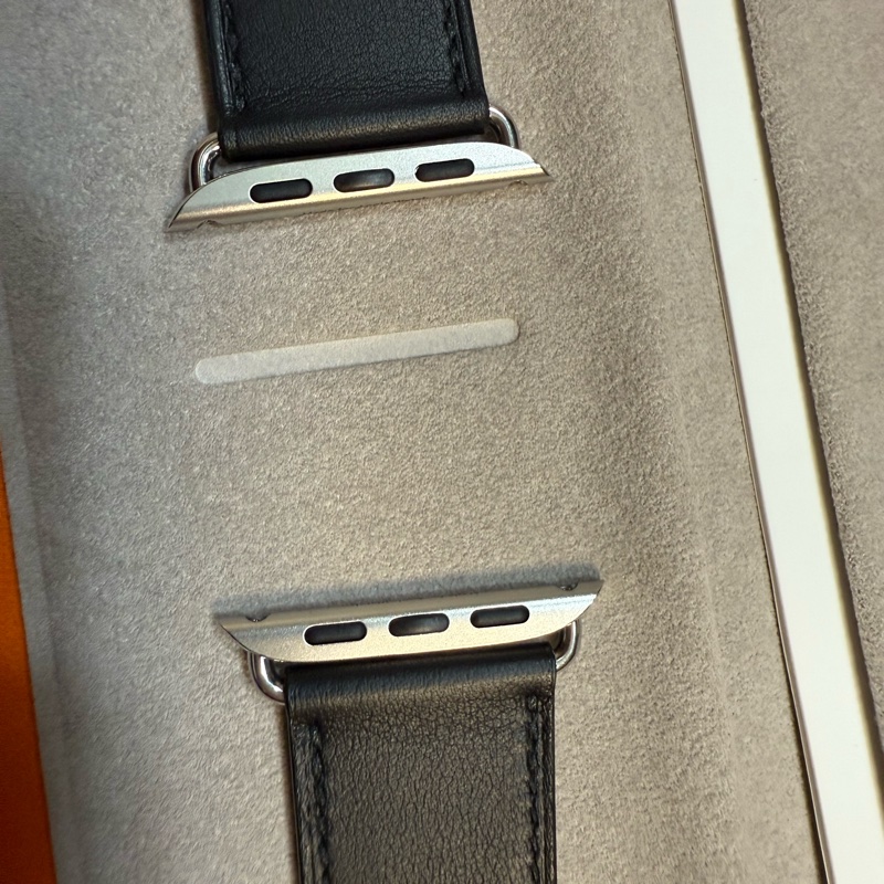 Hermes Apple Watch 皮錶帶 （絕版品） 蝴蝶扣 Swift皮-2