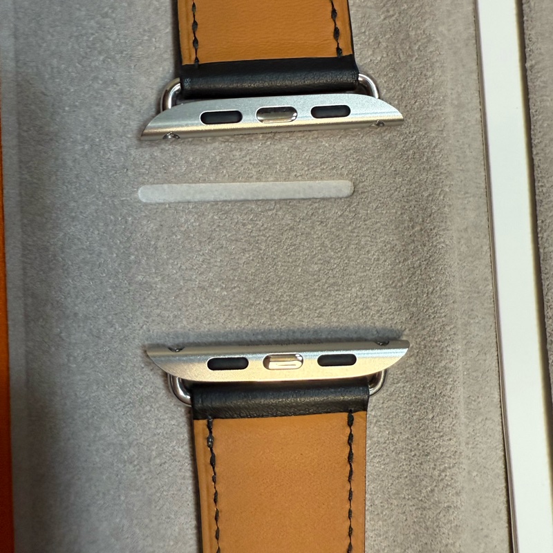 Hermes Apple Watch 皮錶帶 （絕版品） 蝴蝶扣 Swift皮-3