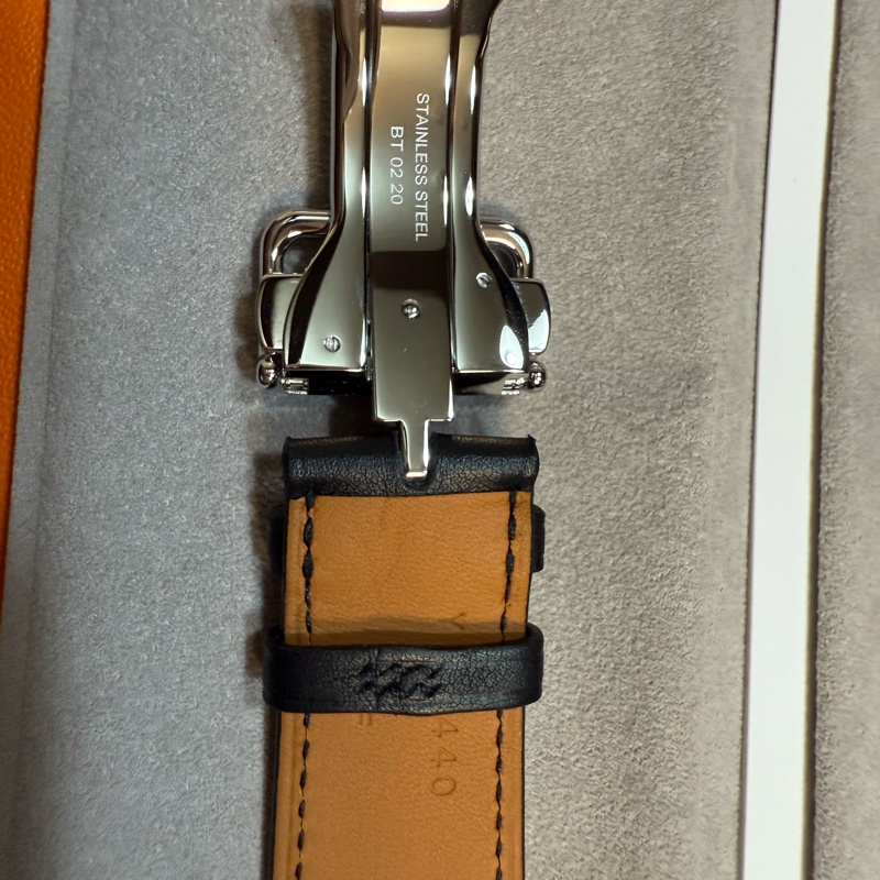 Hermes Apple Watch 皮錶帶 （絕版品） 蝴蝶扣 Swift皮-4