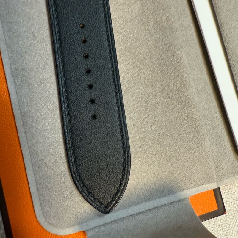 Hermes Apple Watch 皮錶帶 （絕版品） 蝴蝶扣 Swift皮-5
