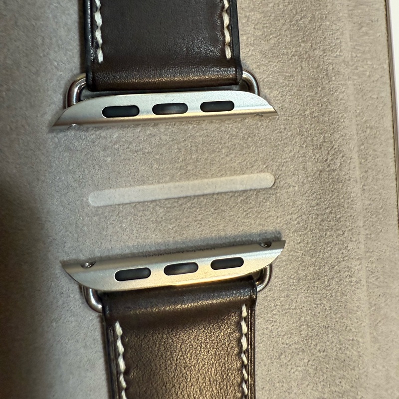 Hermes Apple Watch 皮錶帶 (絕版品) 蝴蝶扣 Swift皮-2