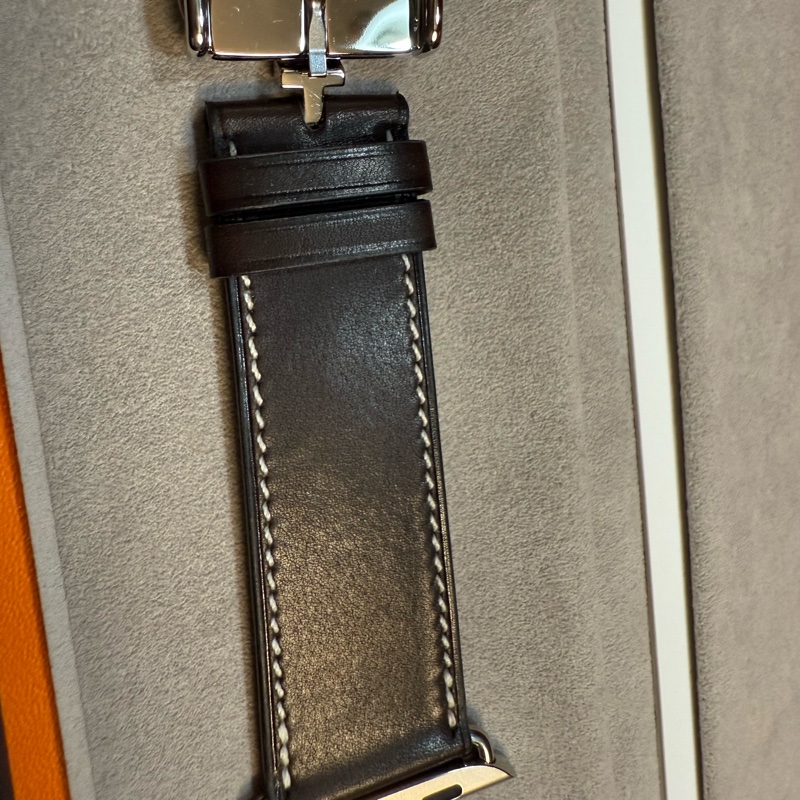 Hermes Apple Watch 皮錶帶 (絕版品) 蝴蝶扣 Swift皮-4