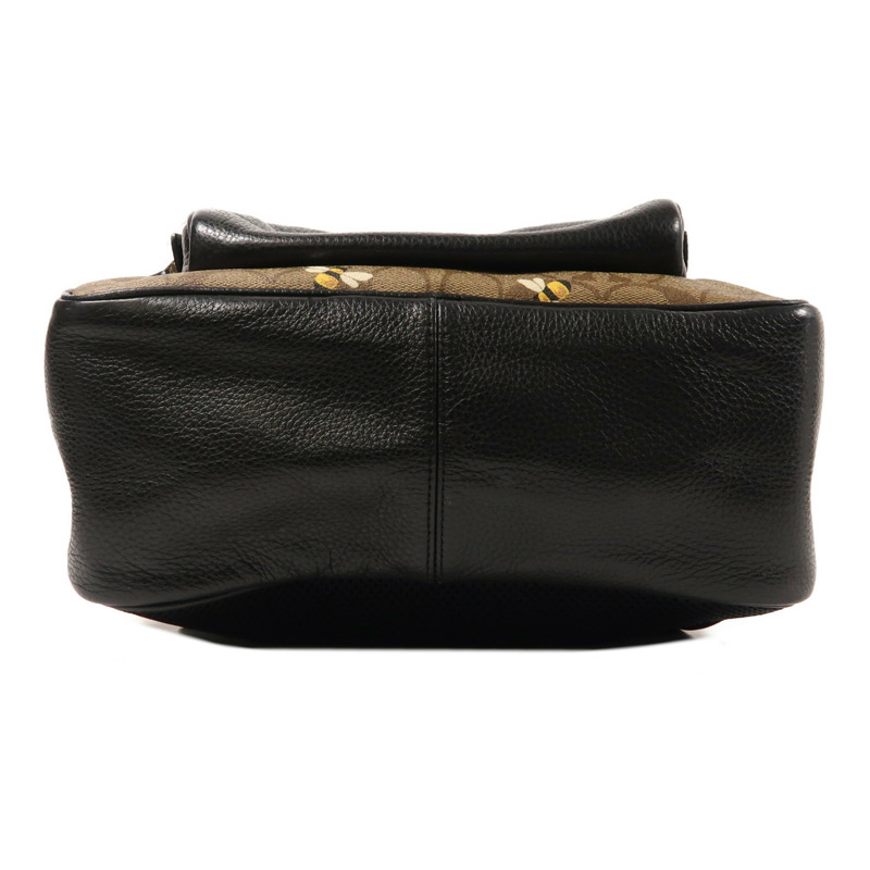 COACH 塗層帆布Backpack金扣背包-3