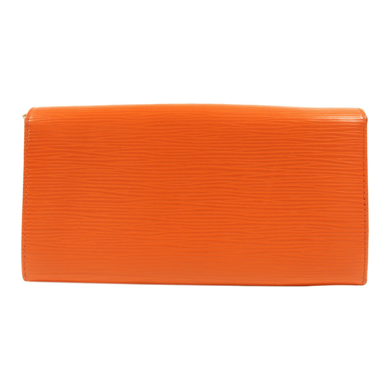 LOUIS VUITTON Epi Portefeuille Sarah Long Wallet銀扣長錢包-1