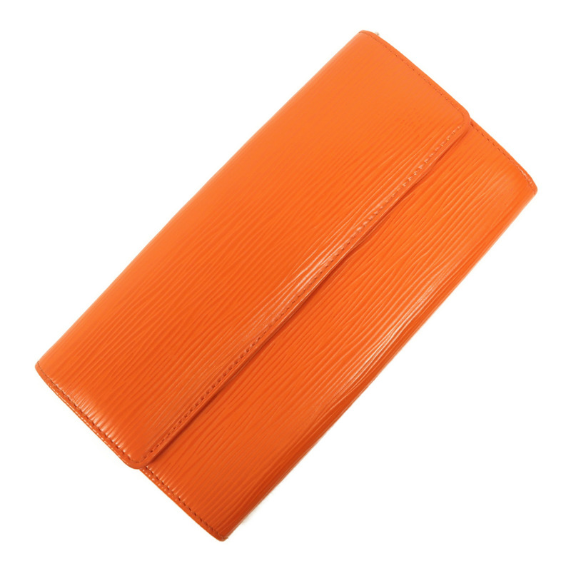 LOUIS VUITTON Epi Portefeuille Sarah Long Wallet銀扣長錢包-2