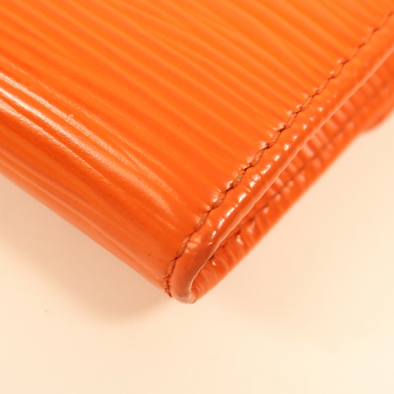 LOUIS VUITTON Epi Portefeuille Sarah Long Wallet銀扣長錢包-9