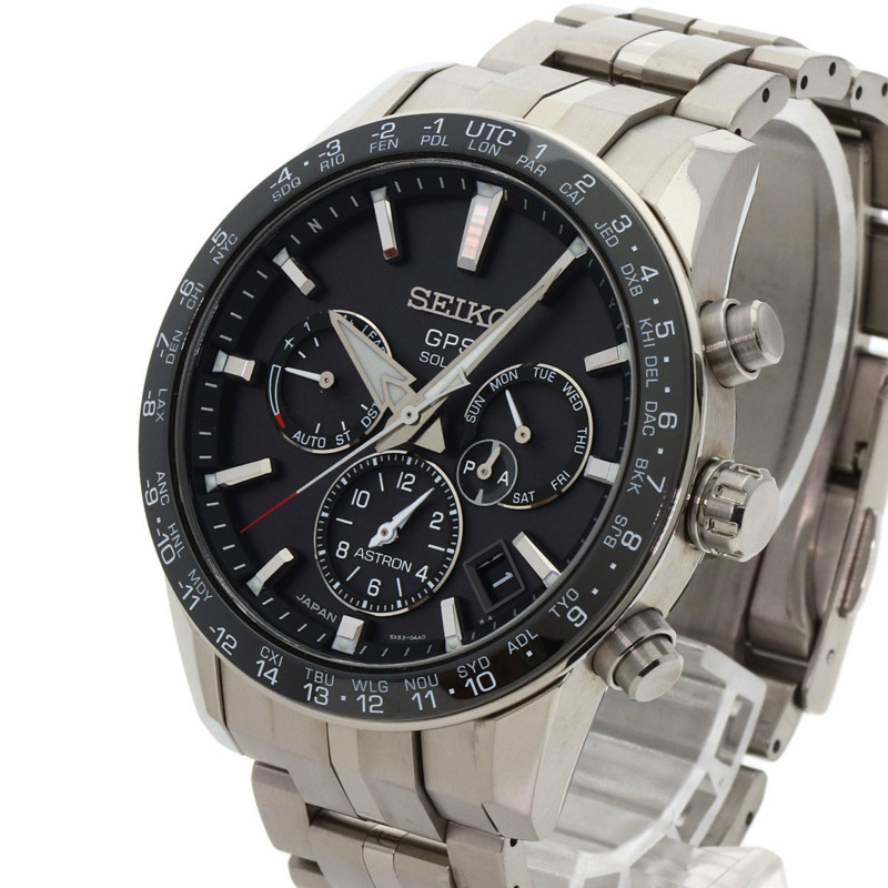 Seiko SBXC003 5X53-0AB0 Astron 男士鈦金屬陶瓷/鈦金屬手錶-2