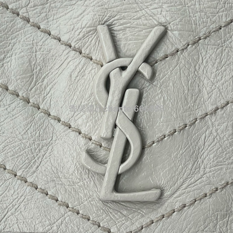 (已售出)💗香緹國際精品💗 YSL 聖羅蘭 Niki bb #奶油白-3