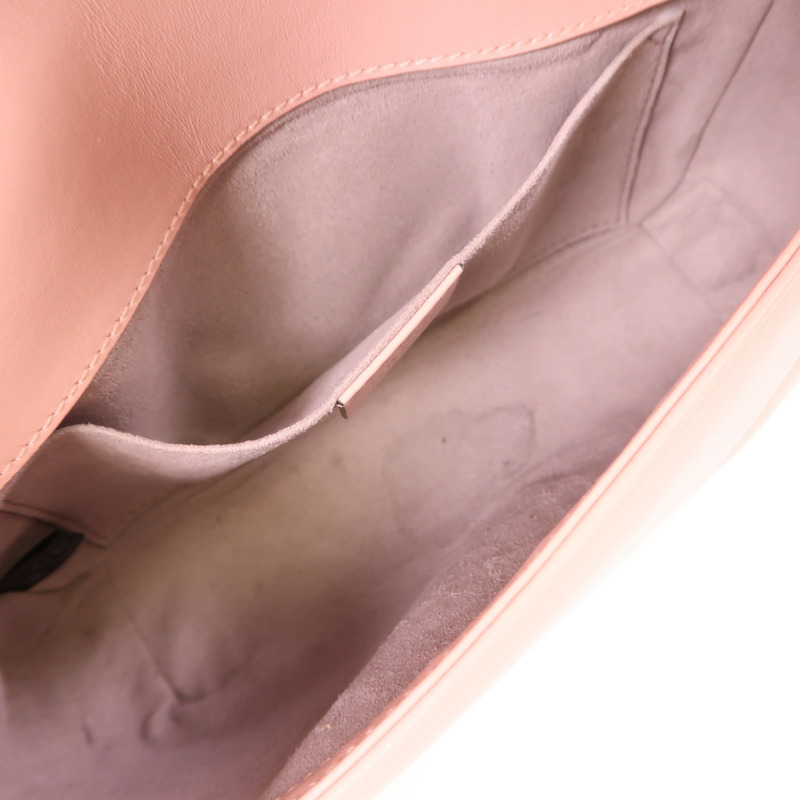 GUCCI 牛皮皮革GG Marmont金扣肩背袋-4