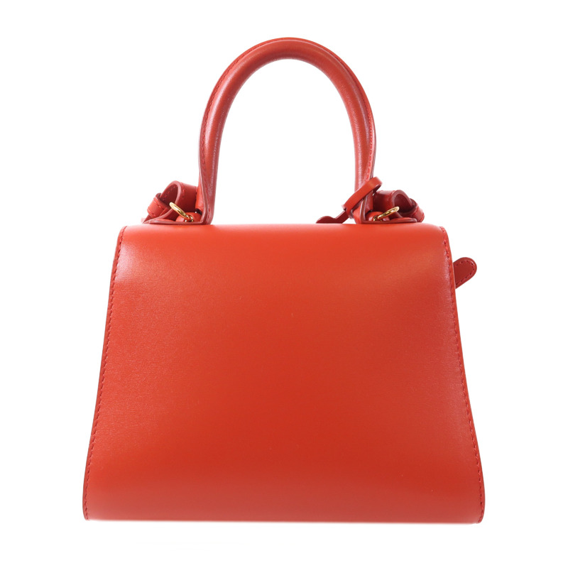Delvaux 牛皮皮革Brillant Mini金扣手挽肩背兩用袋-1