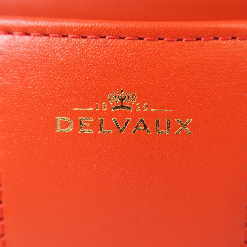 Delvaux 牛皮皮革Brillant Mini金扣手挽肩背兩用袋-5