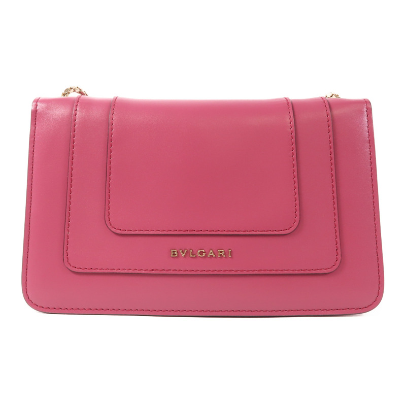 BVLGARI 牛皮皮革Serpenti Forever金扣肩背袋-1
