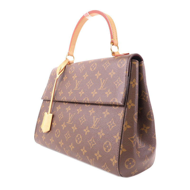 LOUIS VUITTON Monogram Cluny MM金扣手挽肩背兩用袋-2